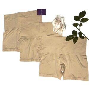 Yummie 3 pk Seamless Shaping Shortie 2X/3X (777)